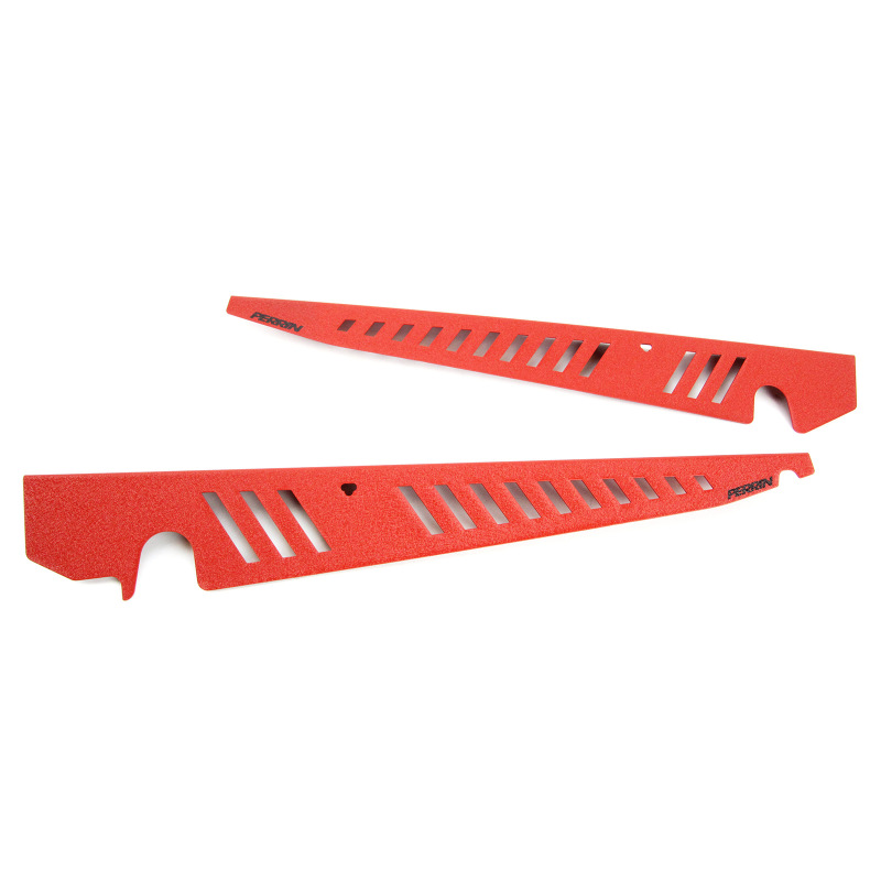 Subaru WRX STI Fender Shroud Set - Perrin Performance - paPSP-ENG-550RD - Red - `15-`21